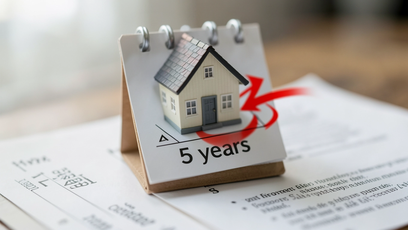 Jak uniknąć podatku od sprzedaży nieruchomości przed upływem 5 lat