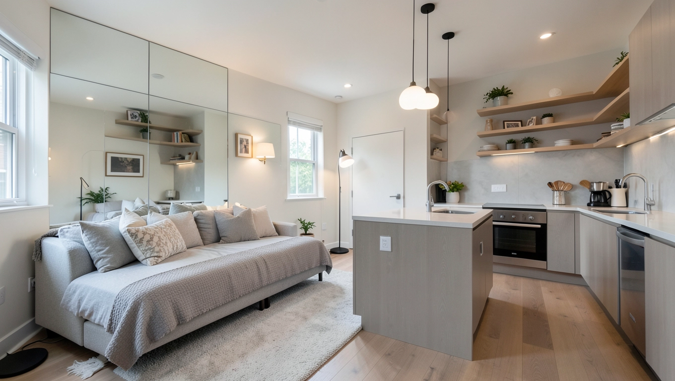 Jak urządzić kawalerkę 28 m2