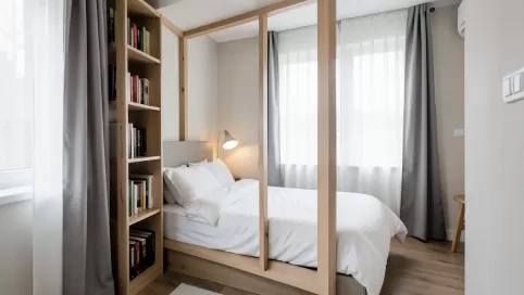 Jak wydzielić część sypialną w kawalerce