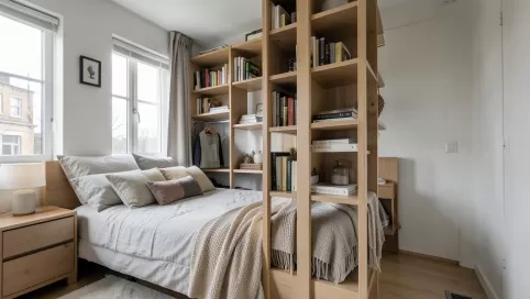 Kawalerka jak wydzielić sypialnię