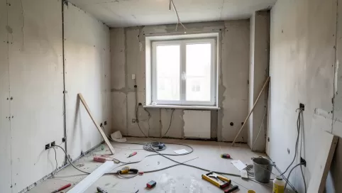 Remont kawalerki koszt robocizny